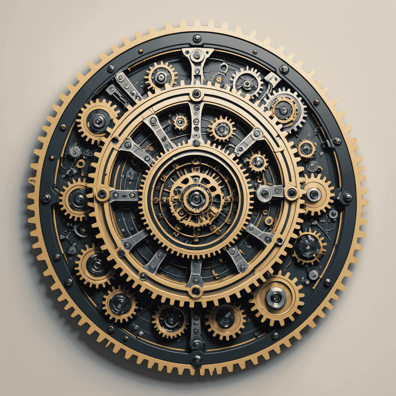 Automation Summit Logo - A futuristic design combining gears and circuit patterns